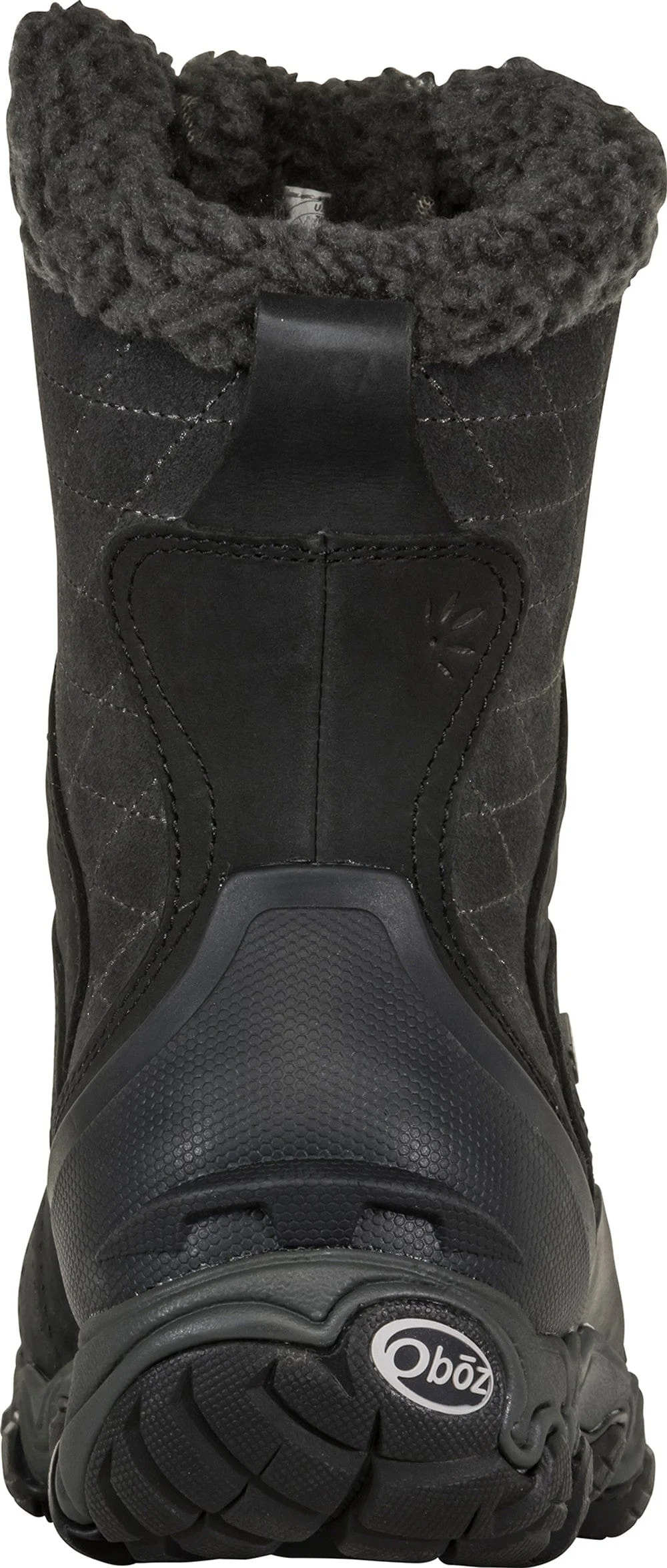Oboz Women's Bridger 9" Insulated Waterproof Hiking Boots- Black - Image 3