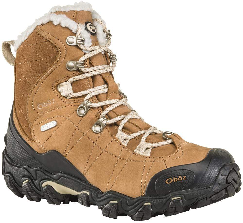 Oboz Women's Bridger 7" Insulated Mid Waterproof Hiking Boots- Chipmunk - Image 3