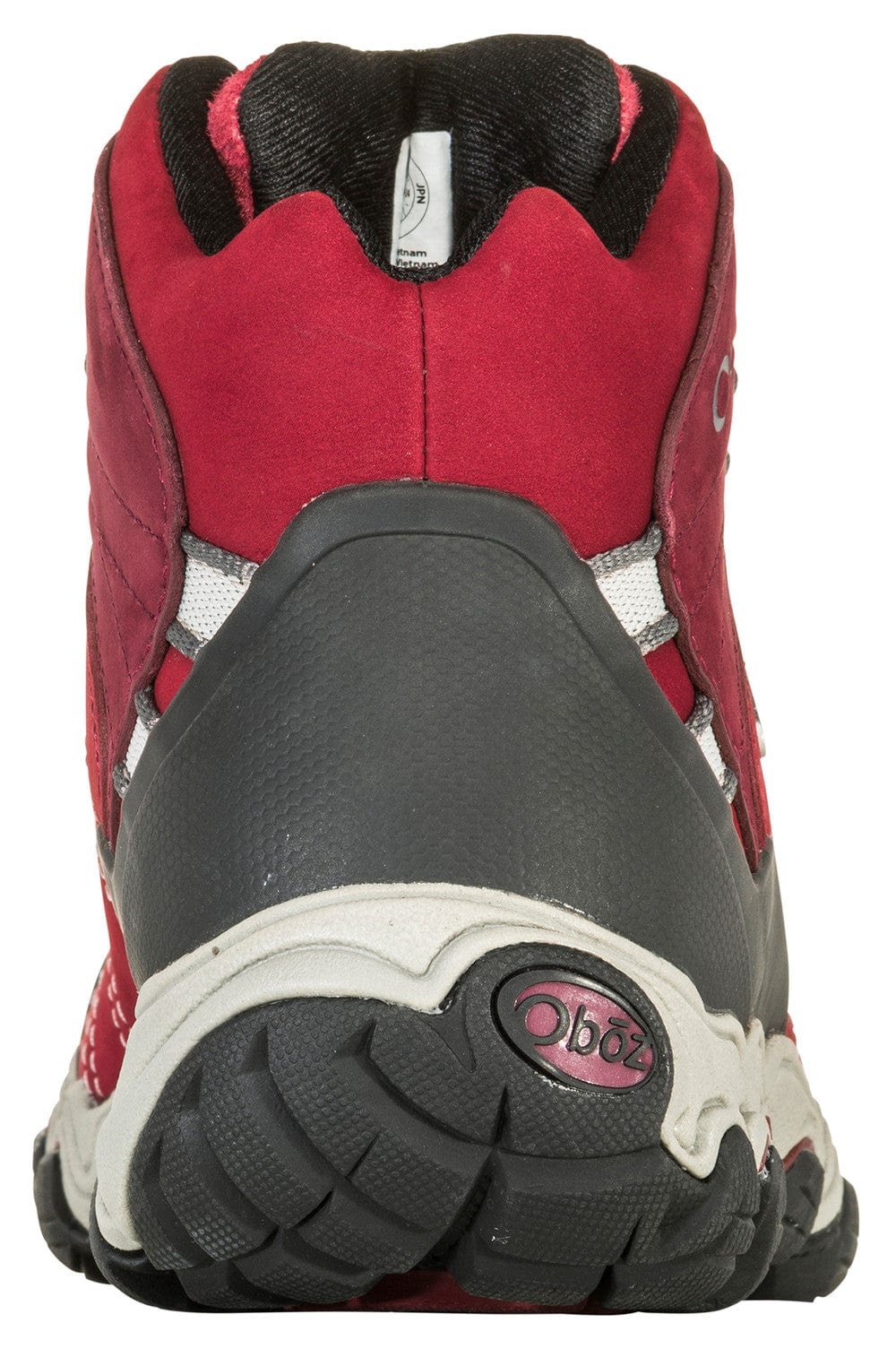 Oboz Women's Bridger Mid Waterproof Hiking Boots- Rio Red - Image 3