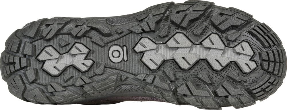 Oboz Women's Sawtooth X Low Waterproof Hiking Shoes- Lupine - Image 3