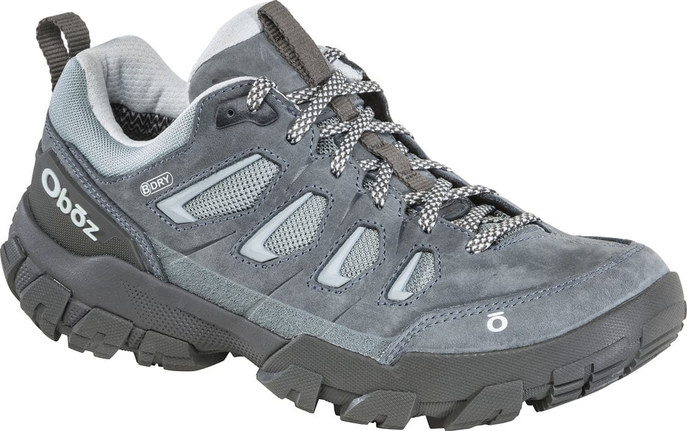 Oboz Women's Sawtooth X Low Waterproof Hiking Shoes- Slate - Image 2