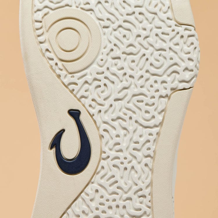 OluKai Men's ‘Anau Pickleball Shoes- Mood Indigo/Bright White - Image 8