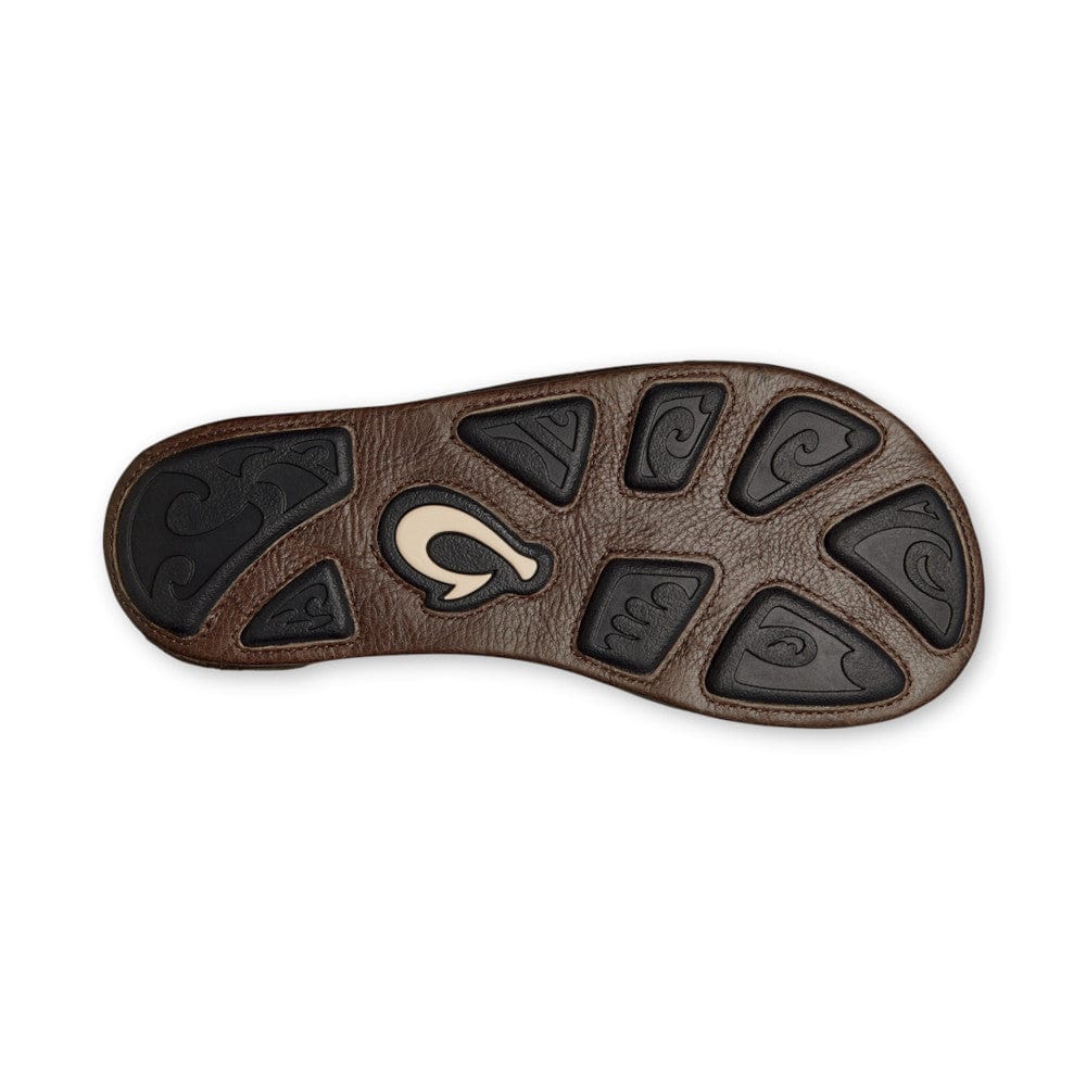OluKai Men's Hiapo Sandals- Rum/Dark Wood - Image 4