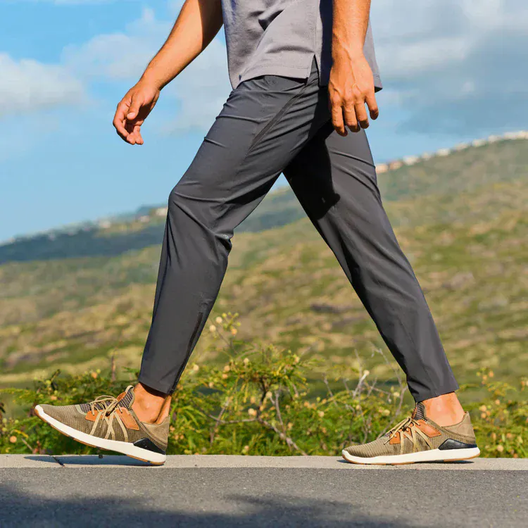 OluKai Men's Mio Li Sneakers- Hunter/ Lava Rock - Image 2