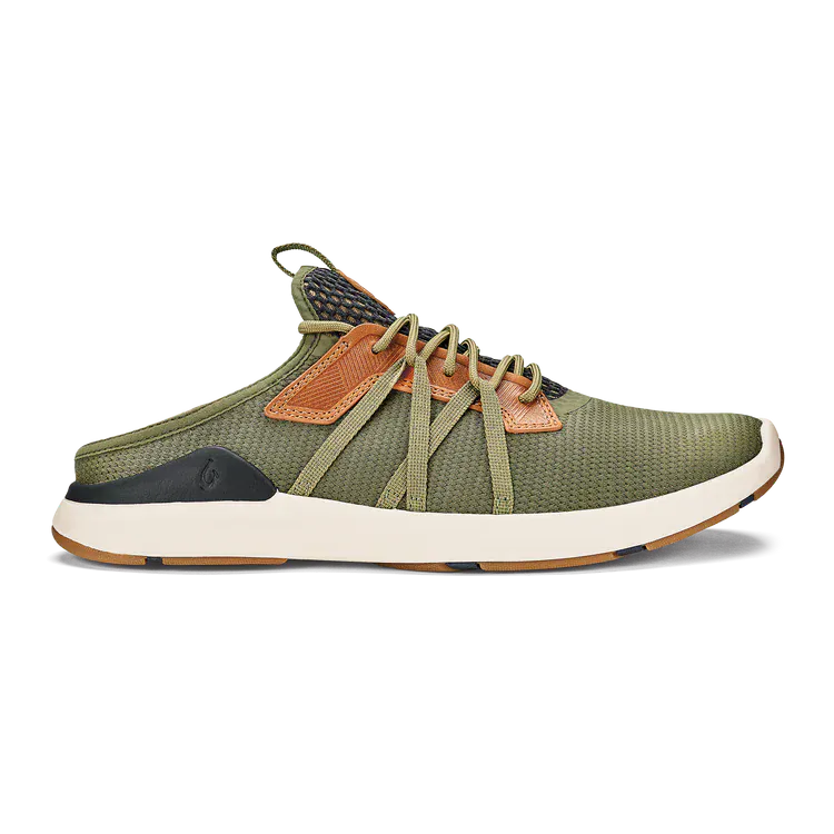 OluKai Men's Mio Li Sneakers- Hunter/ Lava Rock - Image 4