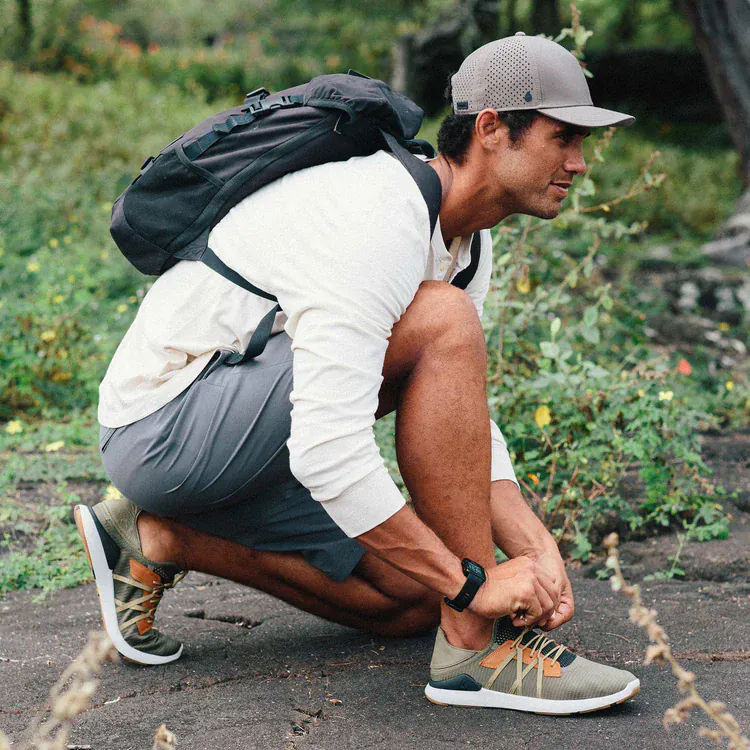 OluKai Men's Mio Li Sneakers- Hunter/ Lava Rock - Image 7