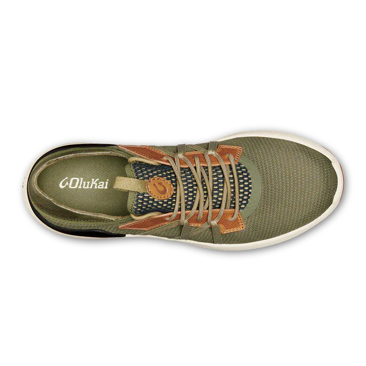 OluKai Men's Mio Li Sneakers- Hunter/ Lava Rock - Image 8