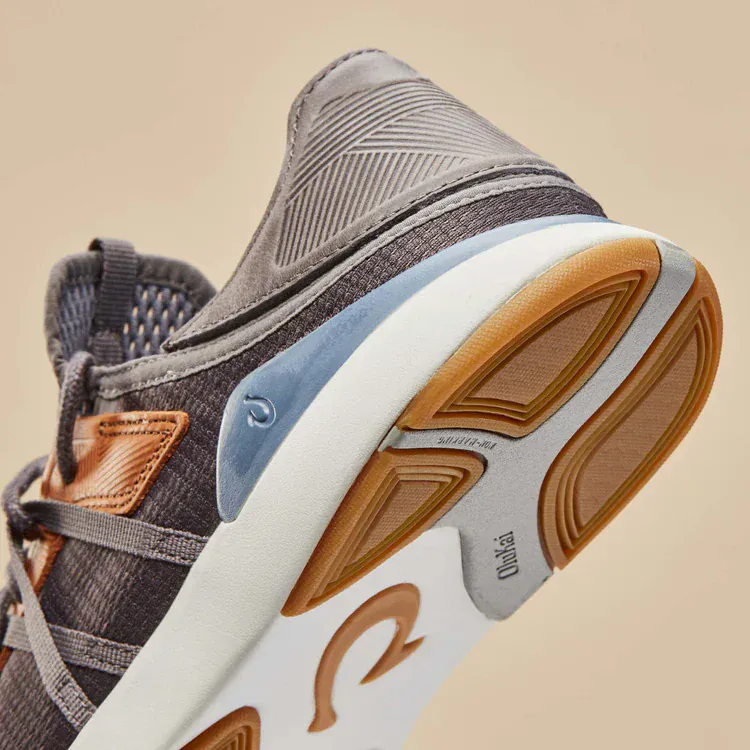 OluKai Men's Mio Li Sneakers- Pavement/ Vintage Blue - Image 6