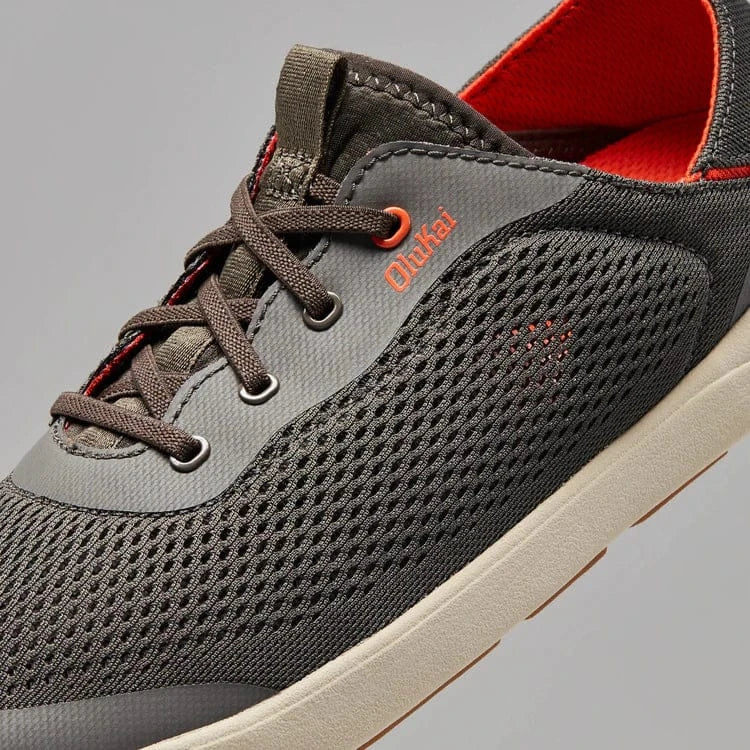 OluKai Men's Moku Pae Slip Ons- Island Salt/Koi - Image 3