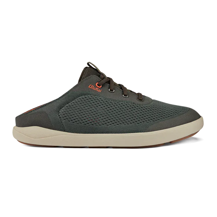 OluKai Men's Moku Pae Slip Ons- Island Salt/Koi - Image 4