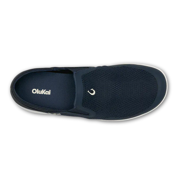 OluKai Men's Moku Slip-on Shoes- Trench Blue - Image 4