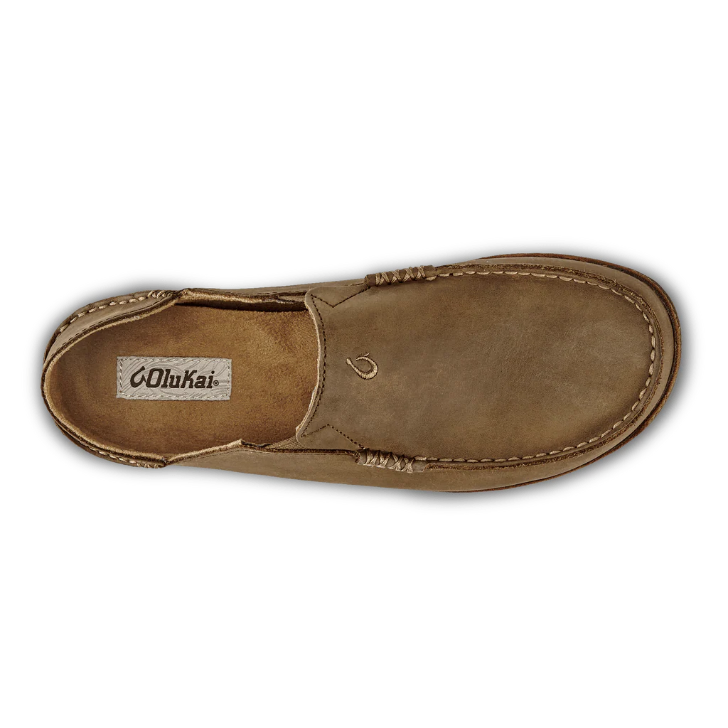 OluKai Men's Moloa Slip Ons- Ray/Toffee - Image 4