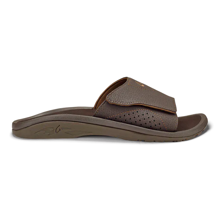 OluKai Men's Nalu Slides- Dark Java