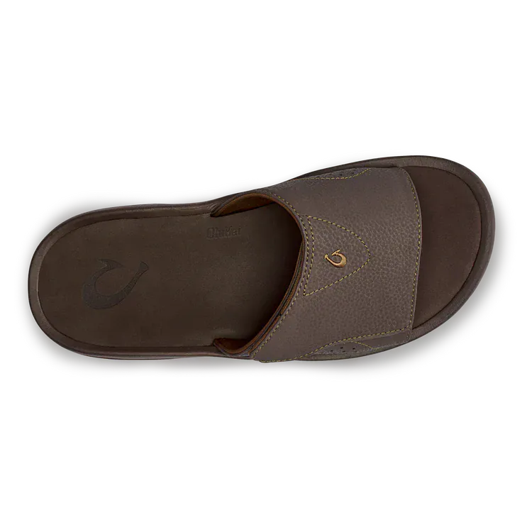 OluKai Men's Nalu Slides- Dark Java - Image 8