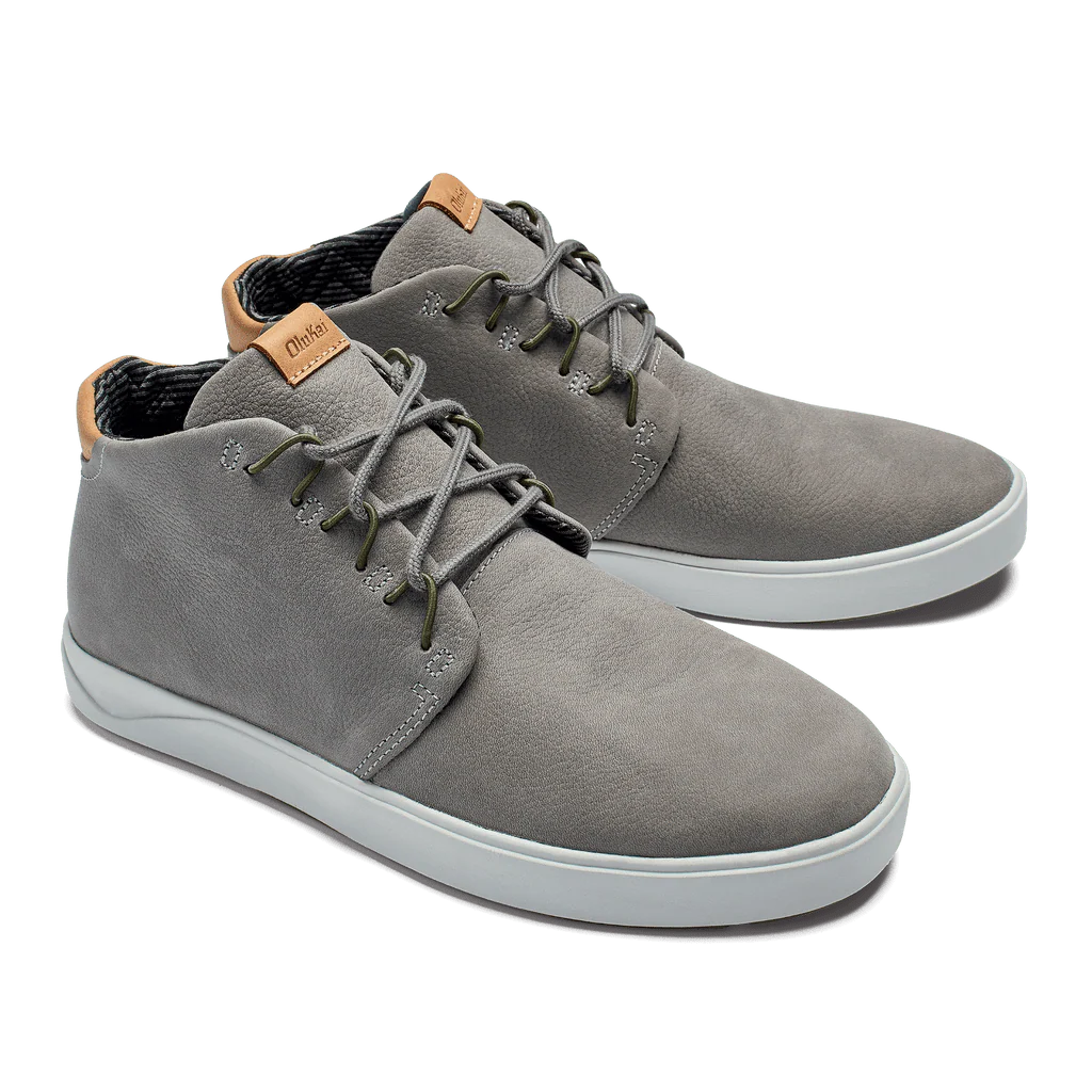 OluKai Men's Nana Hele Chukka Boots- Fog - Image 2