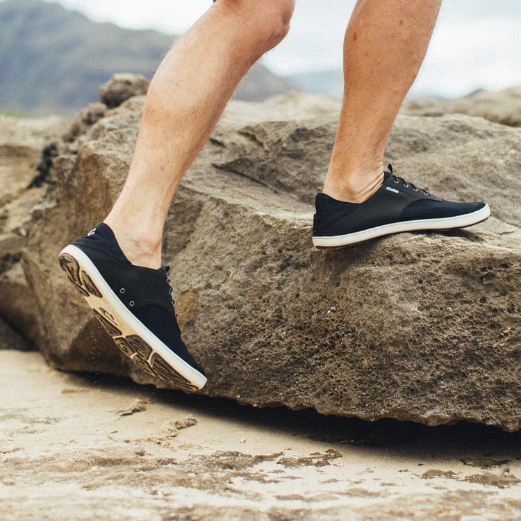 OluKai Men's Nohea Moku Shoes- Black - Image 6