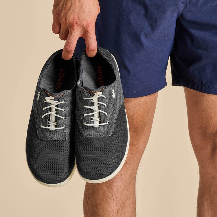 OluKai Men's Nohea Moku Shoes- Dark Shadow - Image 7