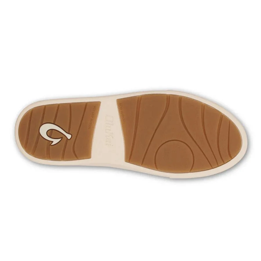 Olukai Women's Ha'upu Leather Sneakers- Mustard/Off White - Image 5