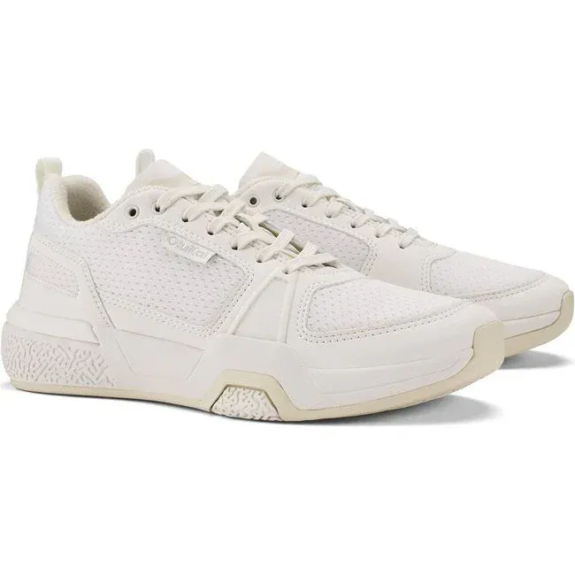 OluKai Women's 'Anau Pickleball Shoes- Bright White - Image 2