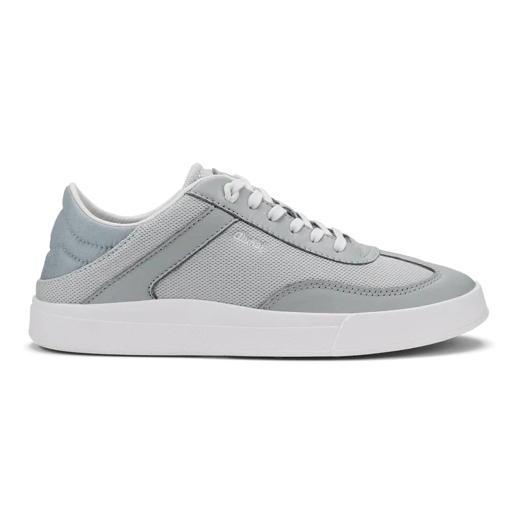 OluKai Women's Ha'upu Hulu Sneakers- Cloud Grey/ Pale Grey
