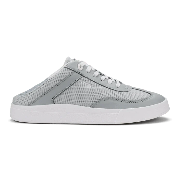OluKai Women's Ha'upu Hulu Sneakers- Cloud Grey/ Pale Grey - Image 2