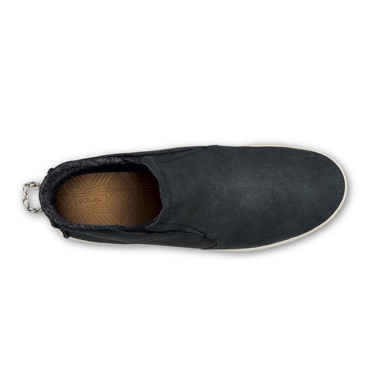 OluKai Women's Hawai'iloa Manu Hope Boots- Lava Rock/Off White - Image 3