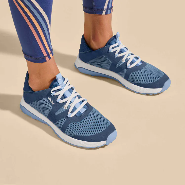 OluKai Women's Huia Shoes- Vintage Blue/ Sea Ice - Image 2