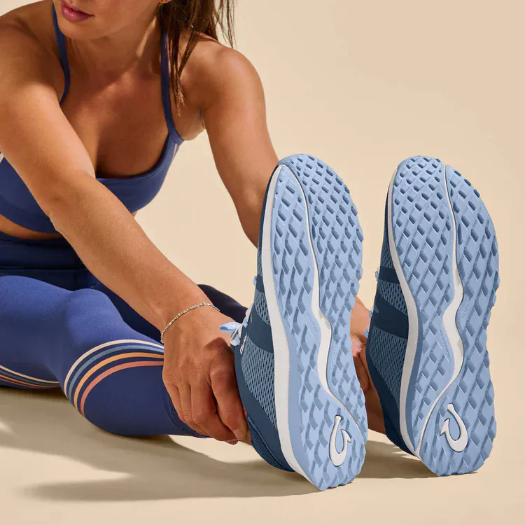 OluKai Women's Huia Shoes- Vintage Blue/ Sea Ice - Image 6