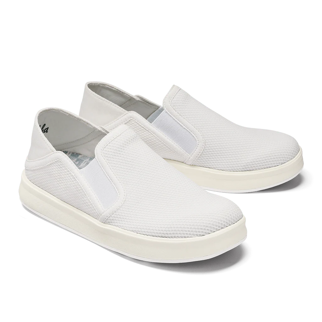 OluKai Women's Ki'ihele Shoes- Bright White - Image 3