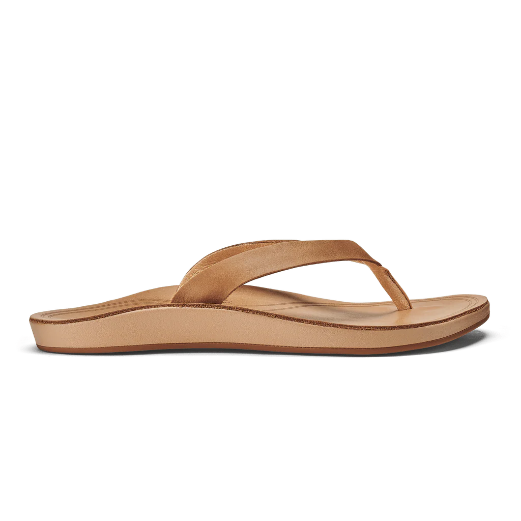 OluKai Women's Nonohe Sandals- Sahara/Golden Sand