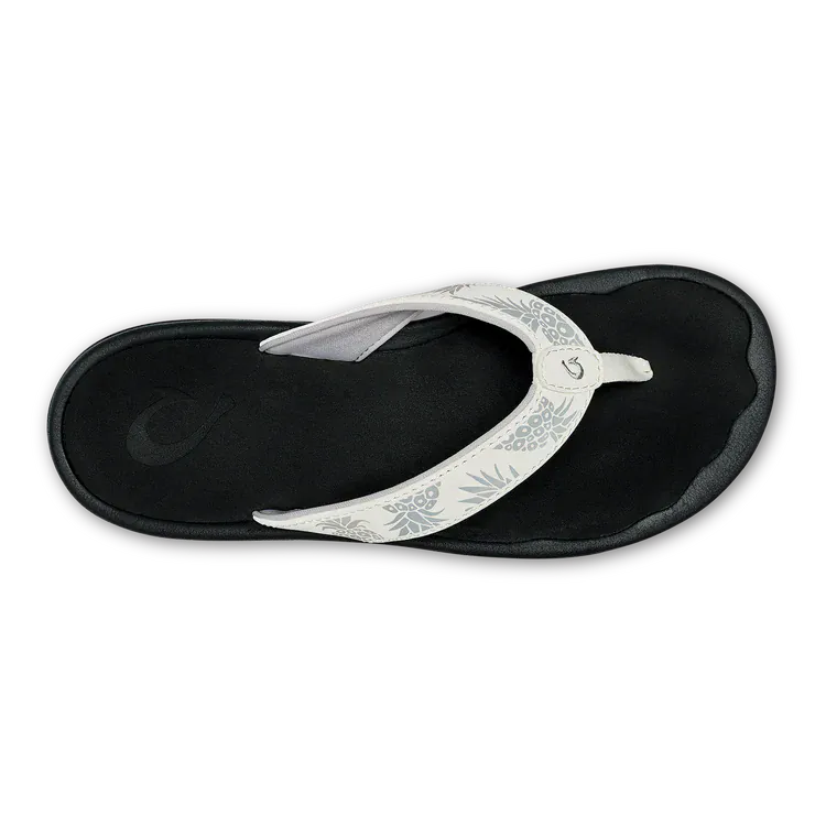 OluKai Women's Ohana Sandals- Bright White/Hua - Image 9