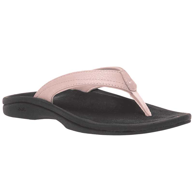 OluKai Women's Ohana Sandals- Petal Pink/Black - Image 2