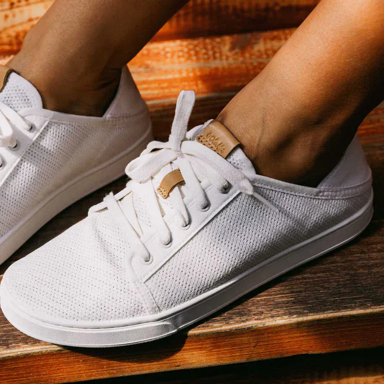 OluKai Women's Pehuea Li Shoes- White - Image 2
