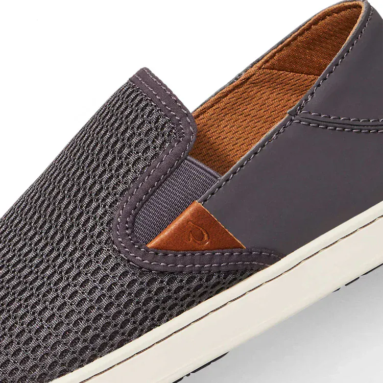 OluKai Women's Pehuea Slip Ons- Pavement - Image 5