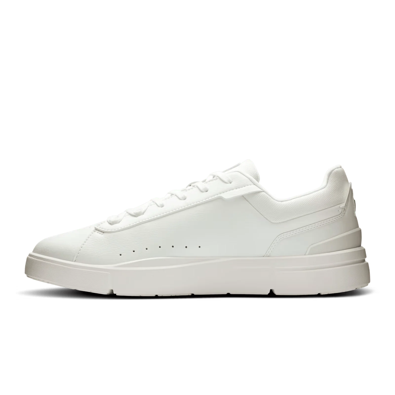 On Cloud Men’s The ROGER Advantage Tennis Shoes- White/ White - Image 3