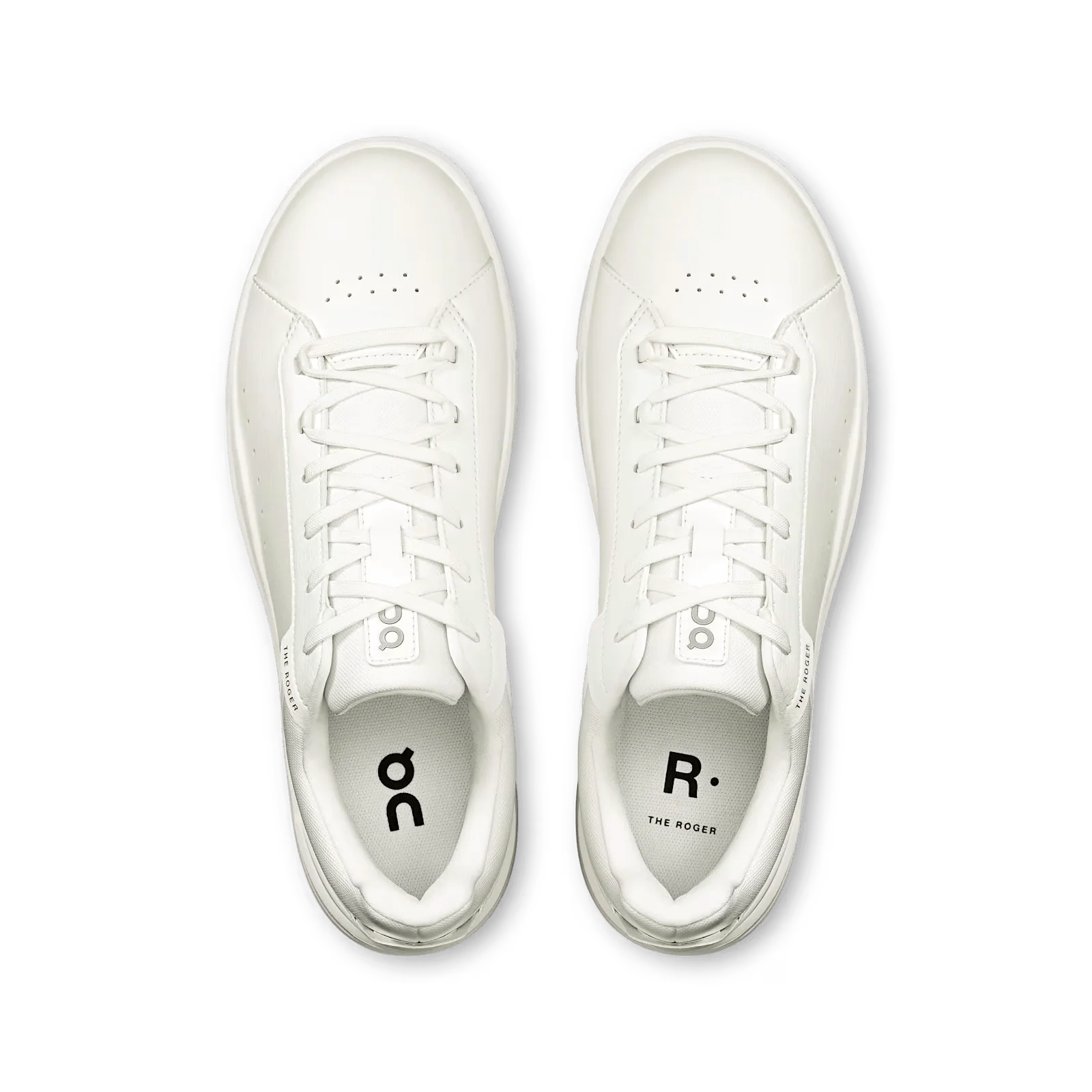 On Cloud Men’s The ROGER Advantage Tennis Shoes- White/ White - Image 6