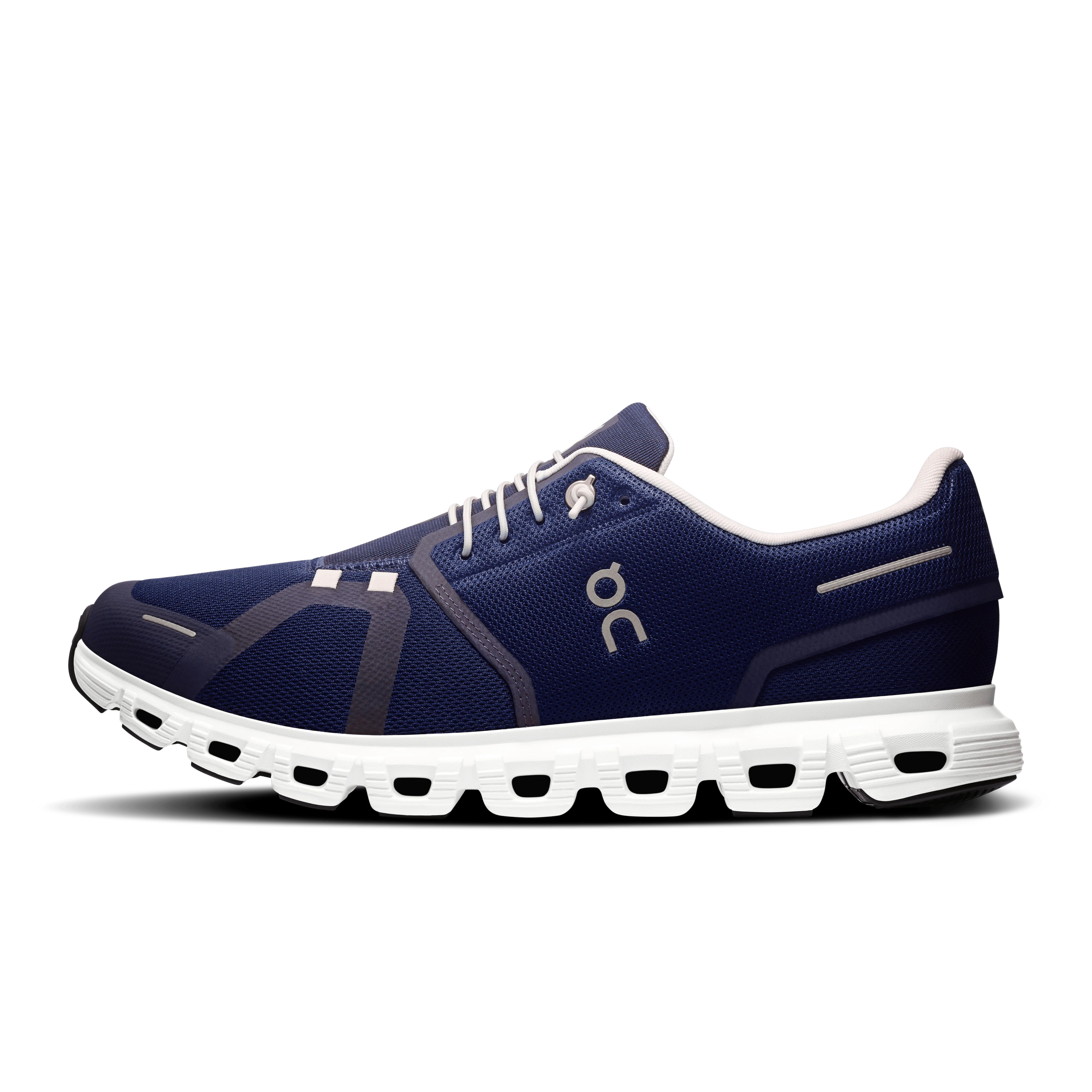 On Cloud Men's Cloud 6 Running Shoes- Midnight/ White - Image 6