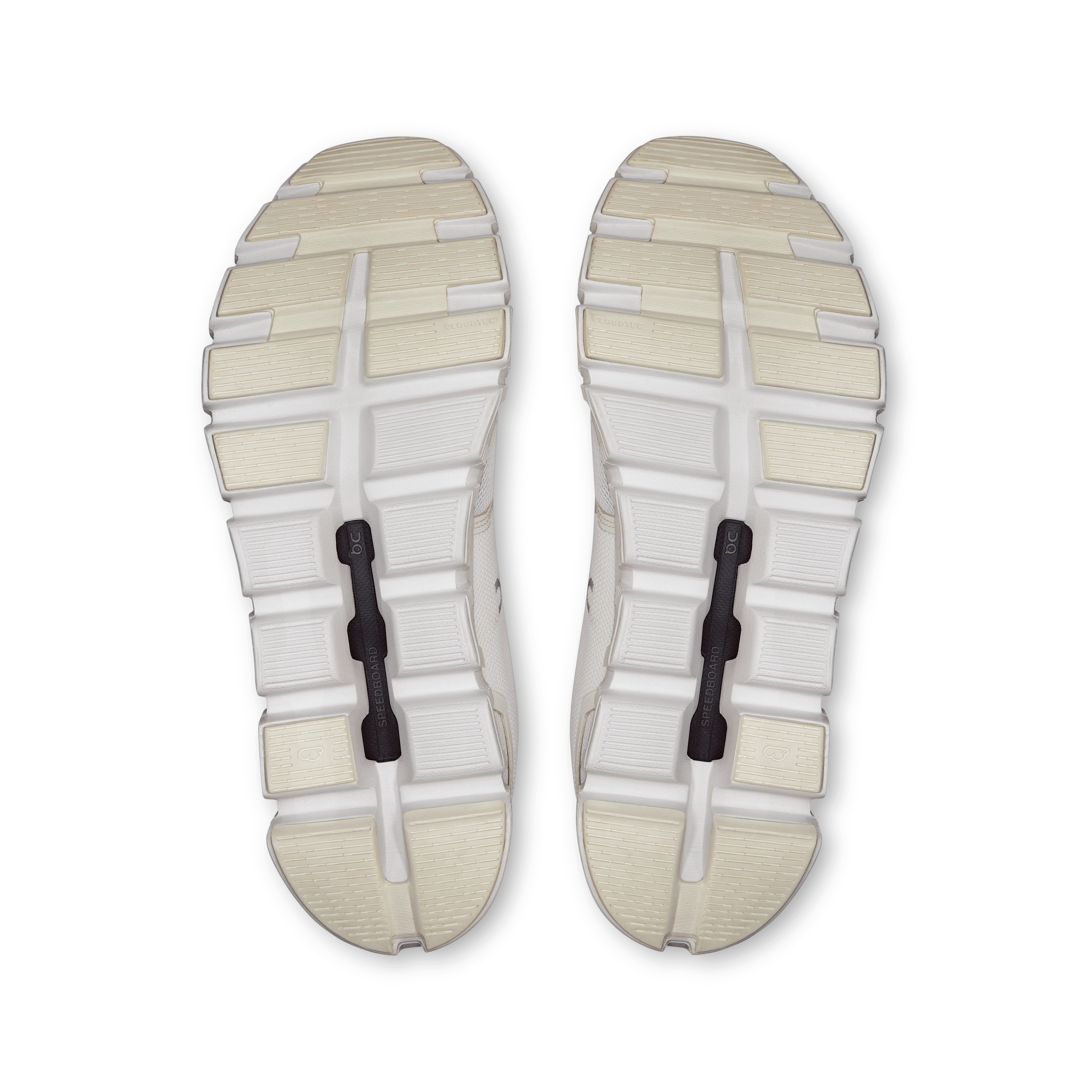On Cloud Men's Cloud 6 Running Shoes- White/ White - Image 4