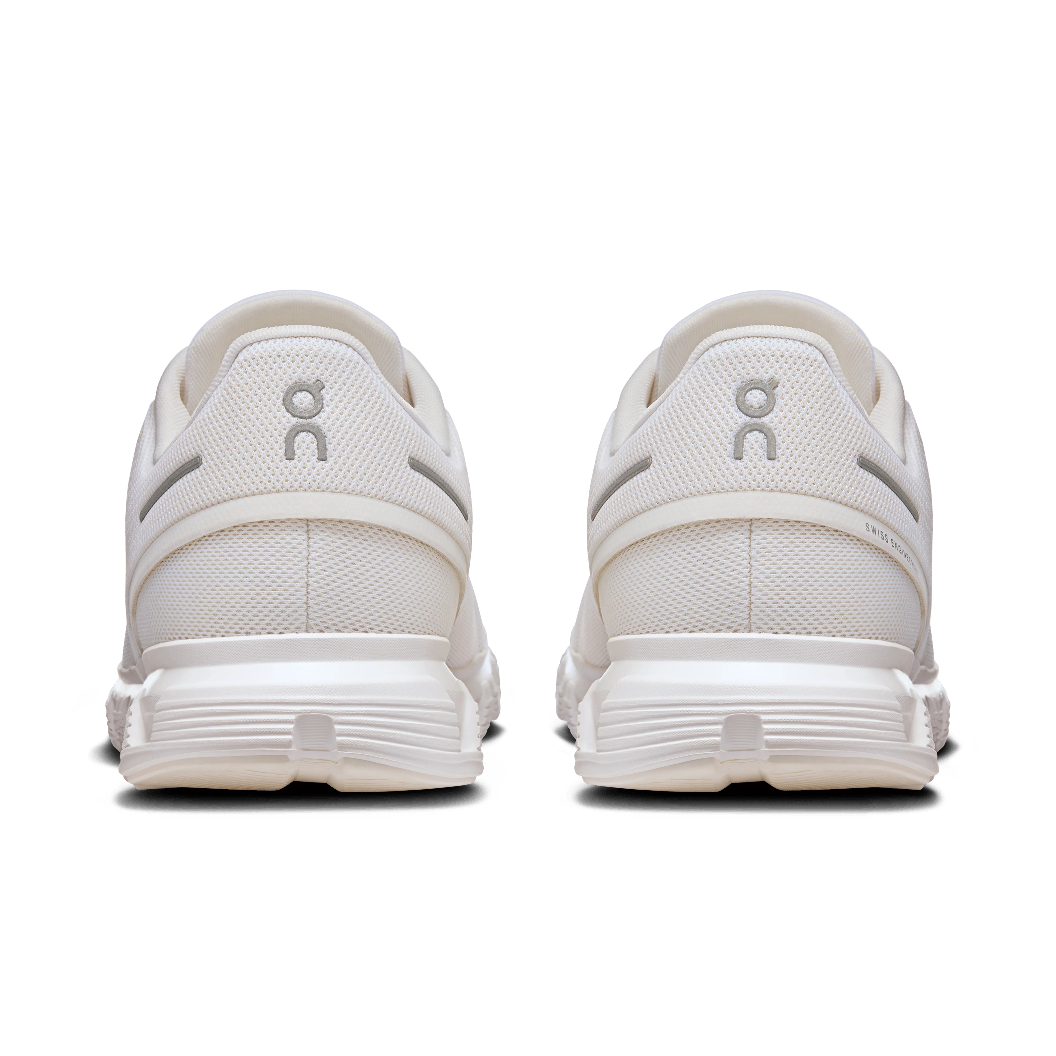 On Cloud Men's Cloud 6 Running Shoes- White/ White - Image 6