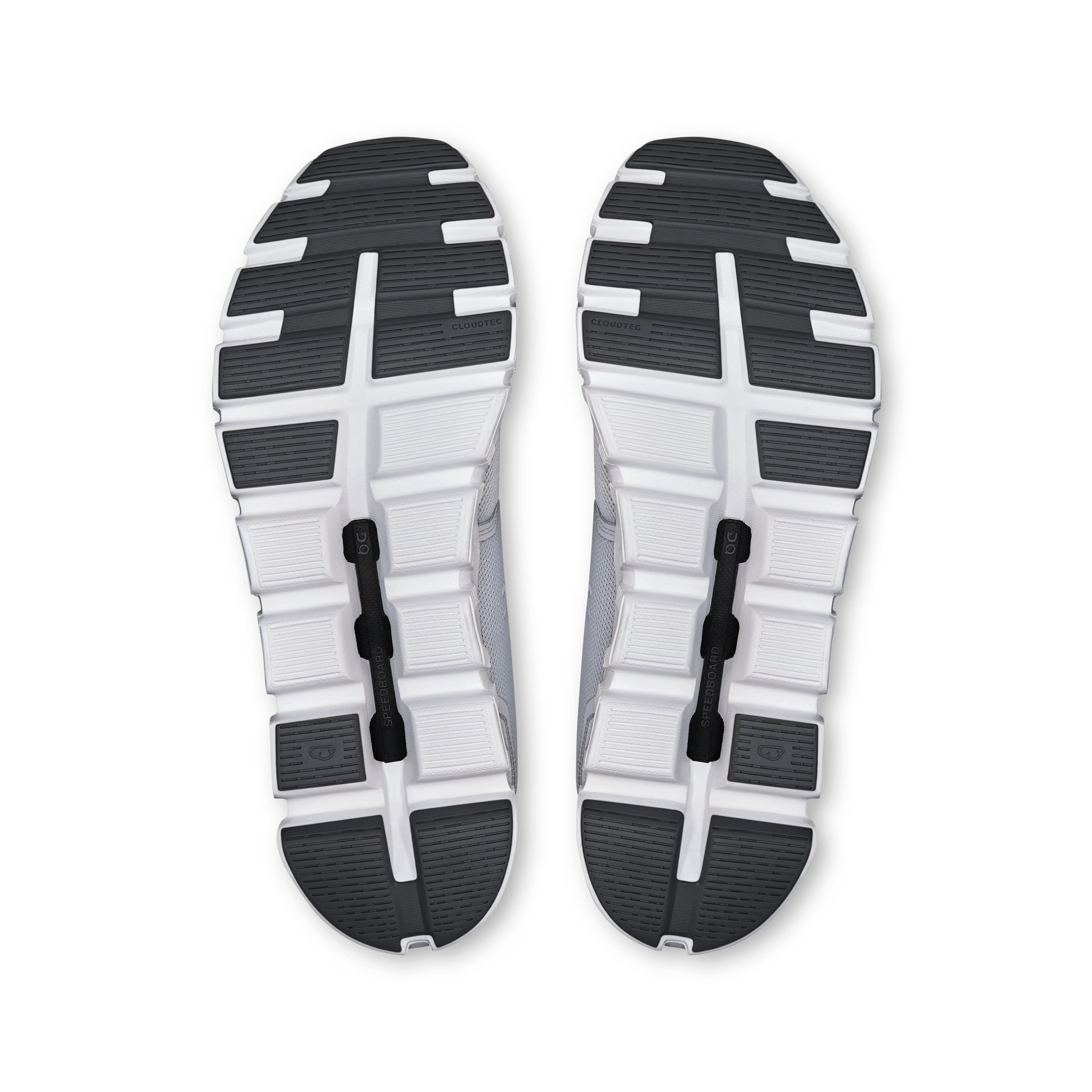 On Cloud Men's Cloud 6 Running Shoes- Glacier/ White - Image 4