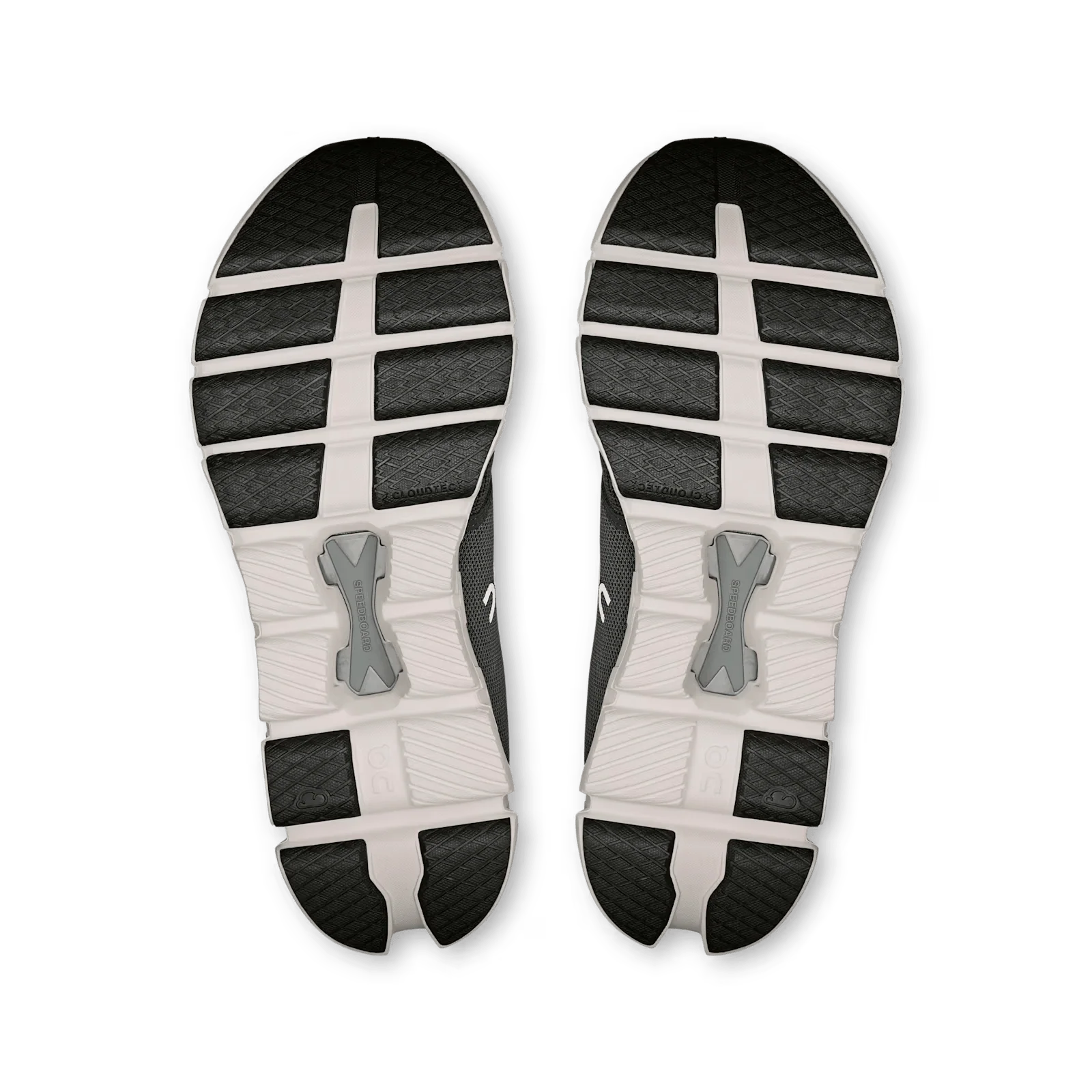 On Cloud Men's Cloud X4 Running Shoes- Shadow/ Apollo - Image 3
