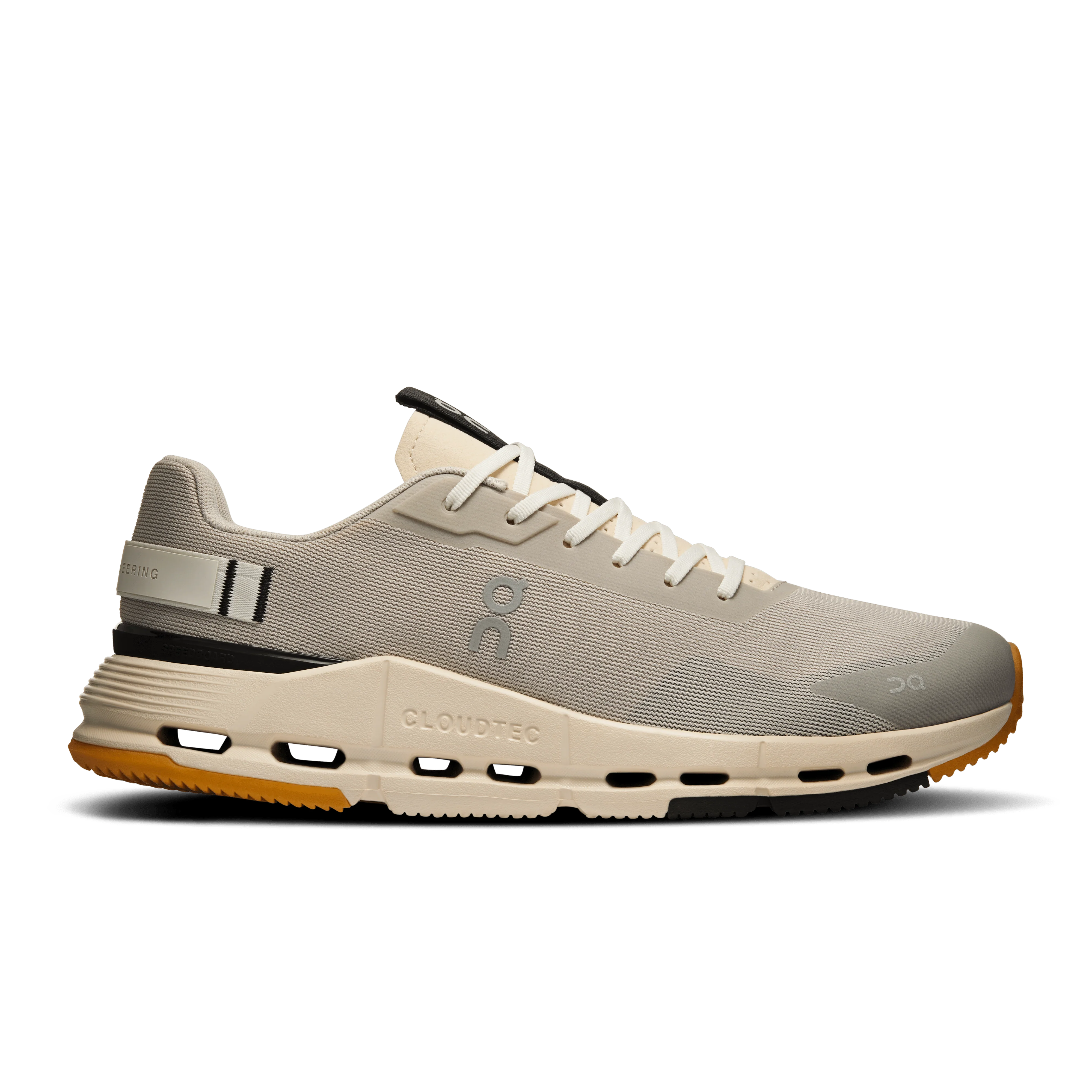 On Cloud Men's Cloudnova Form 2 Running Shoes- Truffle/ Dew