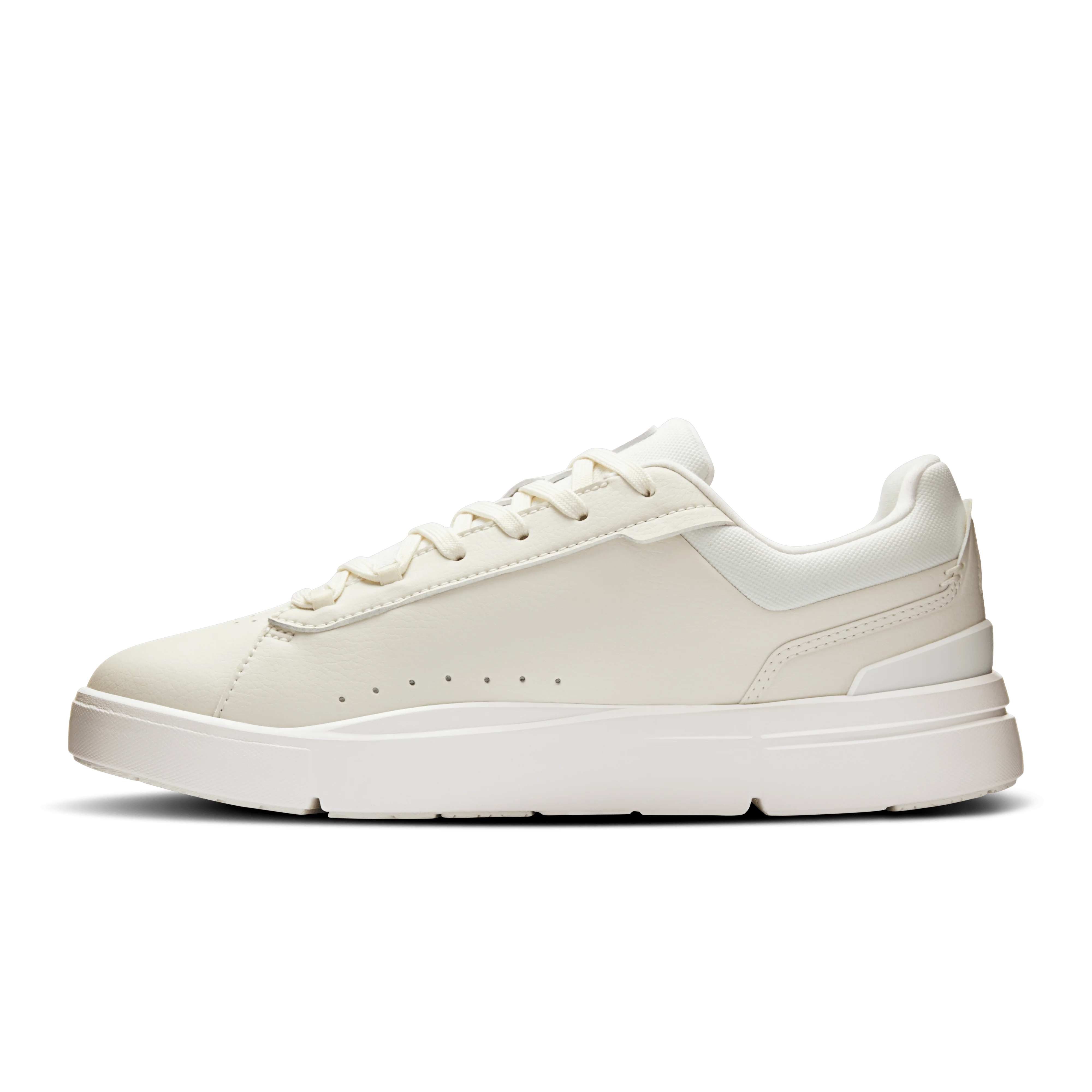 On Cloud Women’s The ROGER Advantage Tennis Shoes - Ivory/ Ivory - Image 2