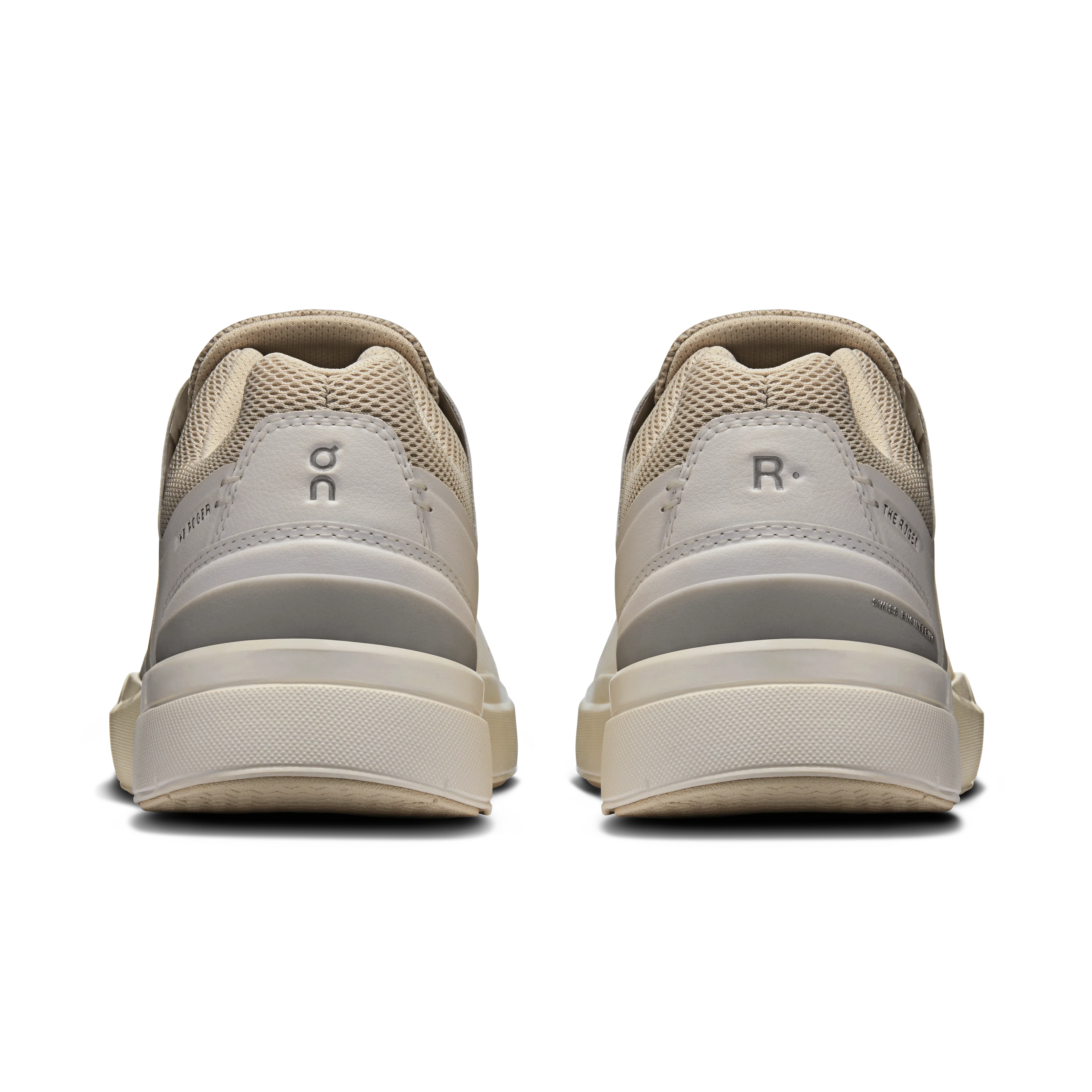On Cloud Women’s The ROGER Advantage Tennis Shoes - White/ Sand - Image 3