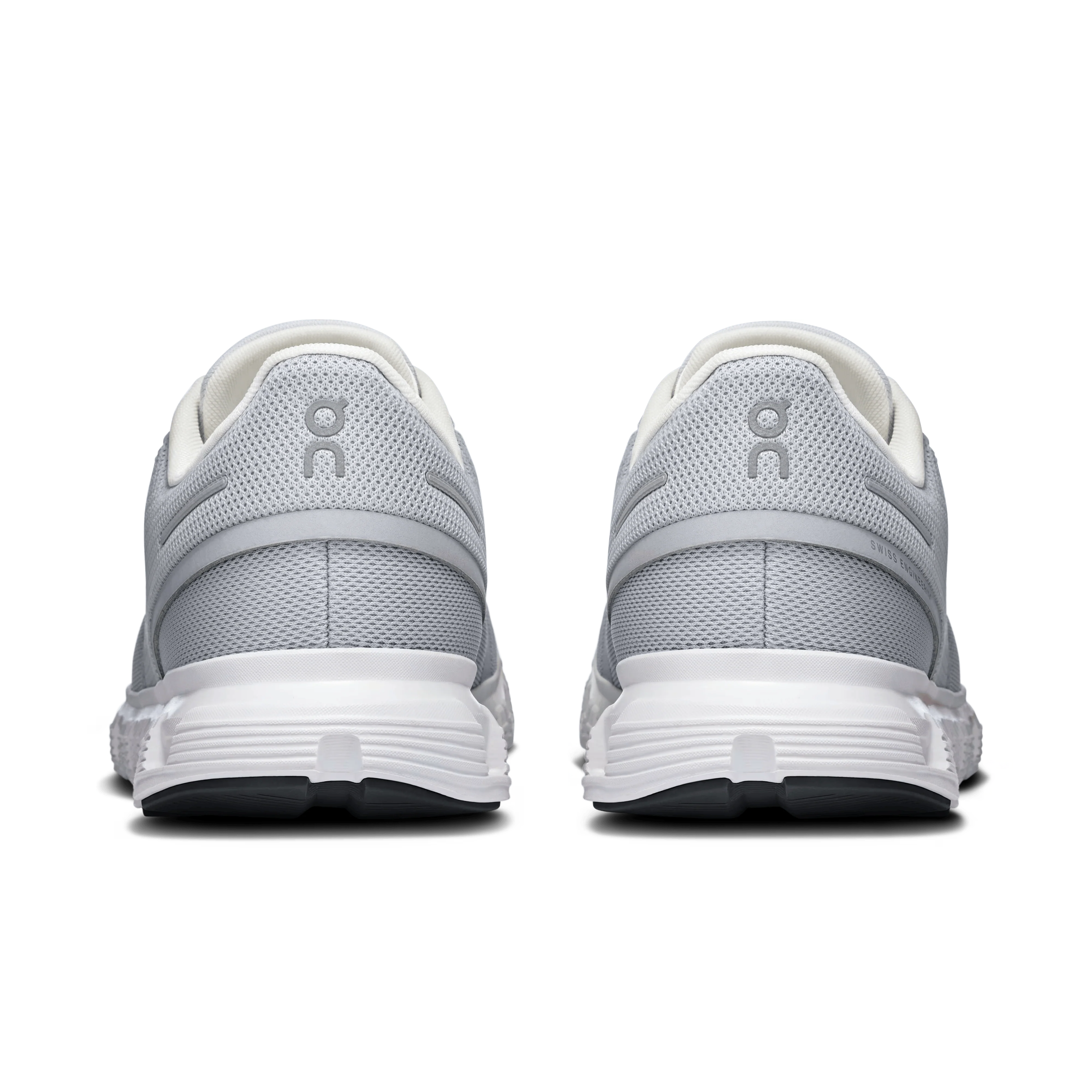 On Cloud Women's Cloud 6 Running Shoes- Glacier/ White - Image 6