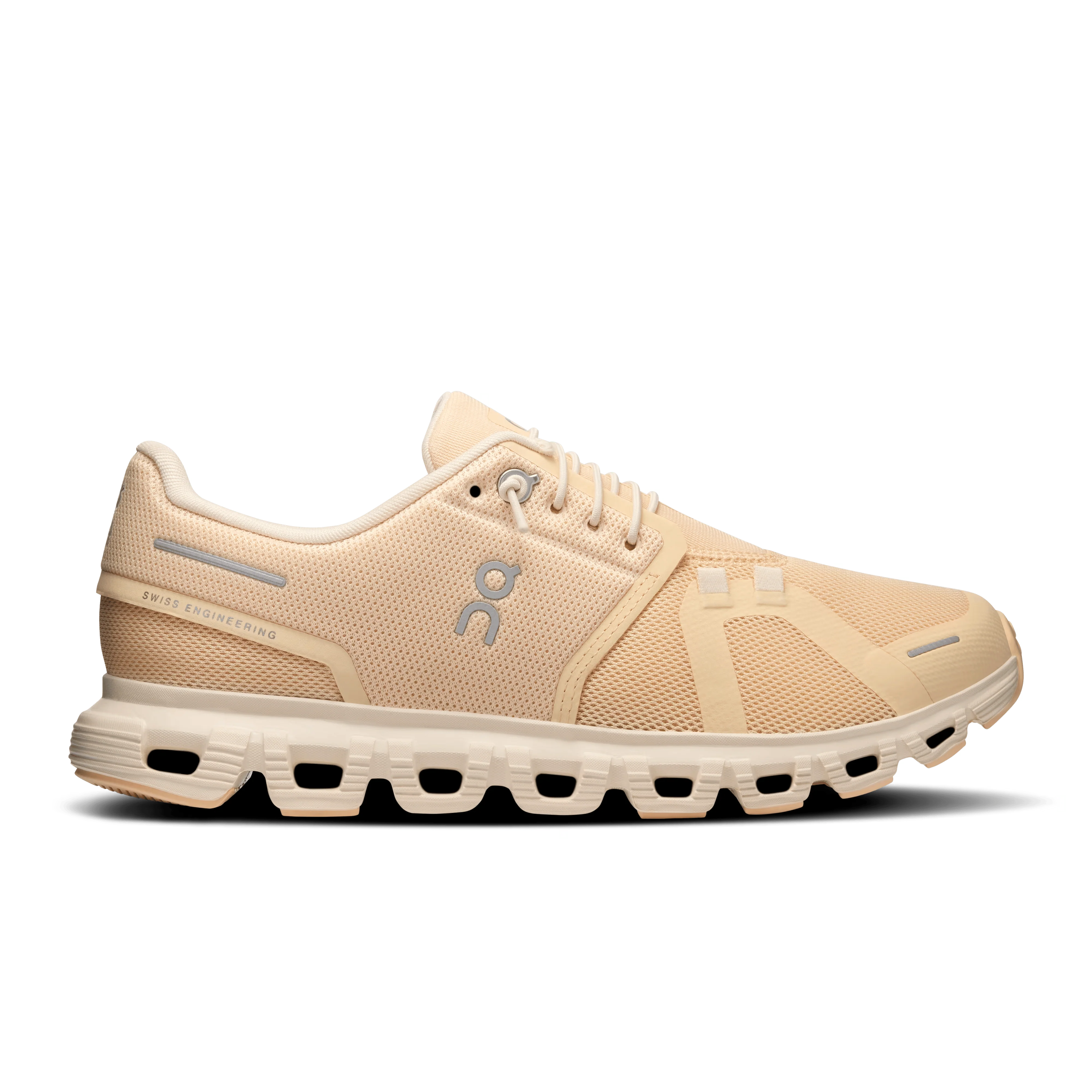 On Cloud Women's Cloud 6 Running Shoes- Blonde/ Dew