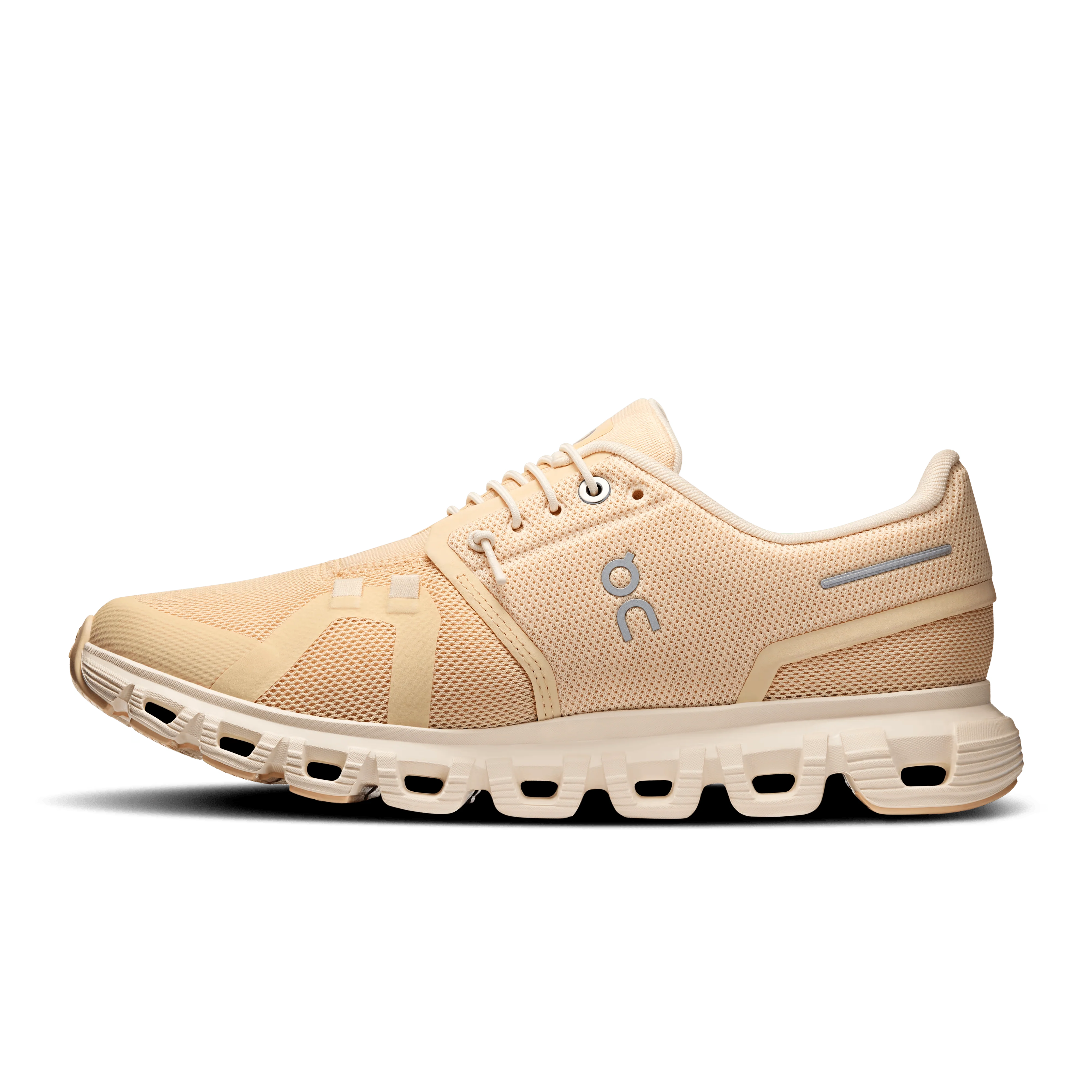 On Cloud Women's Cloud 6 Running Shoes- Blonde/ Dew - Image 4