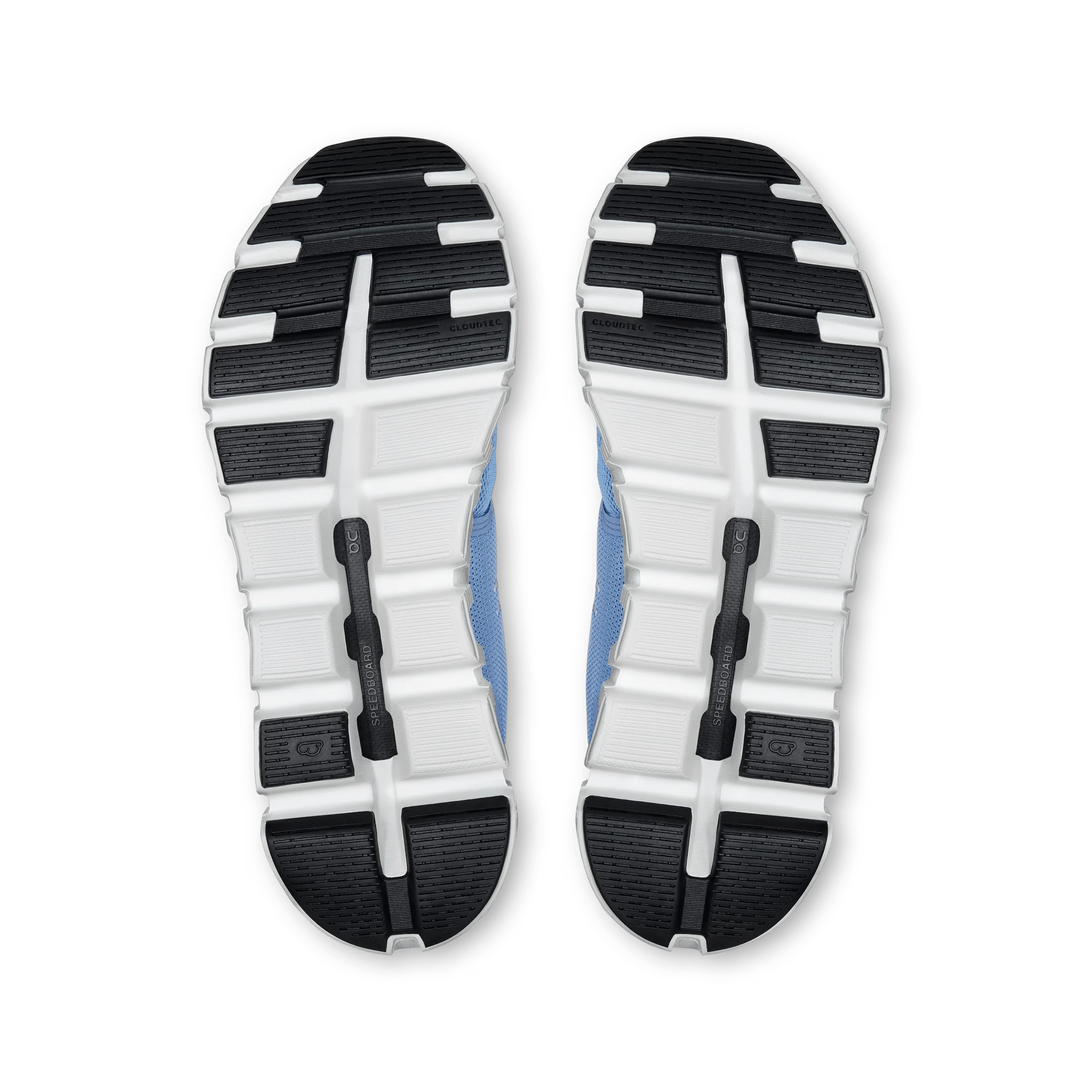 On Cloud Women's Cloud 6 Running Shoes- Chambray/ White - Image 3
