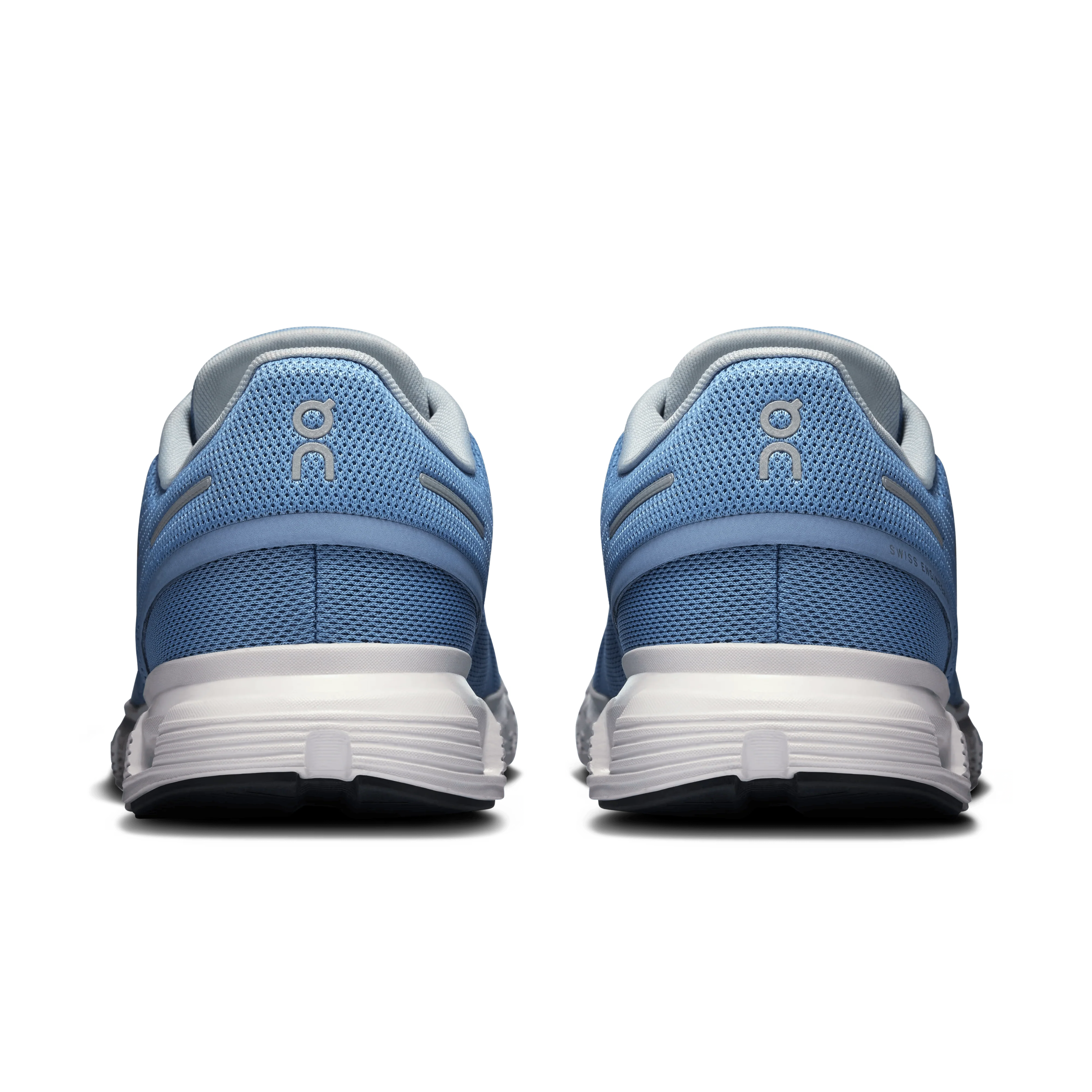 On Cloud Women's Cloud 6 Running Shoes- Chambray/ White - Image 5
