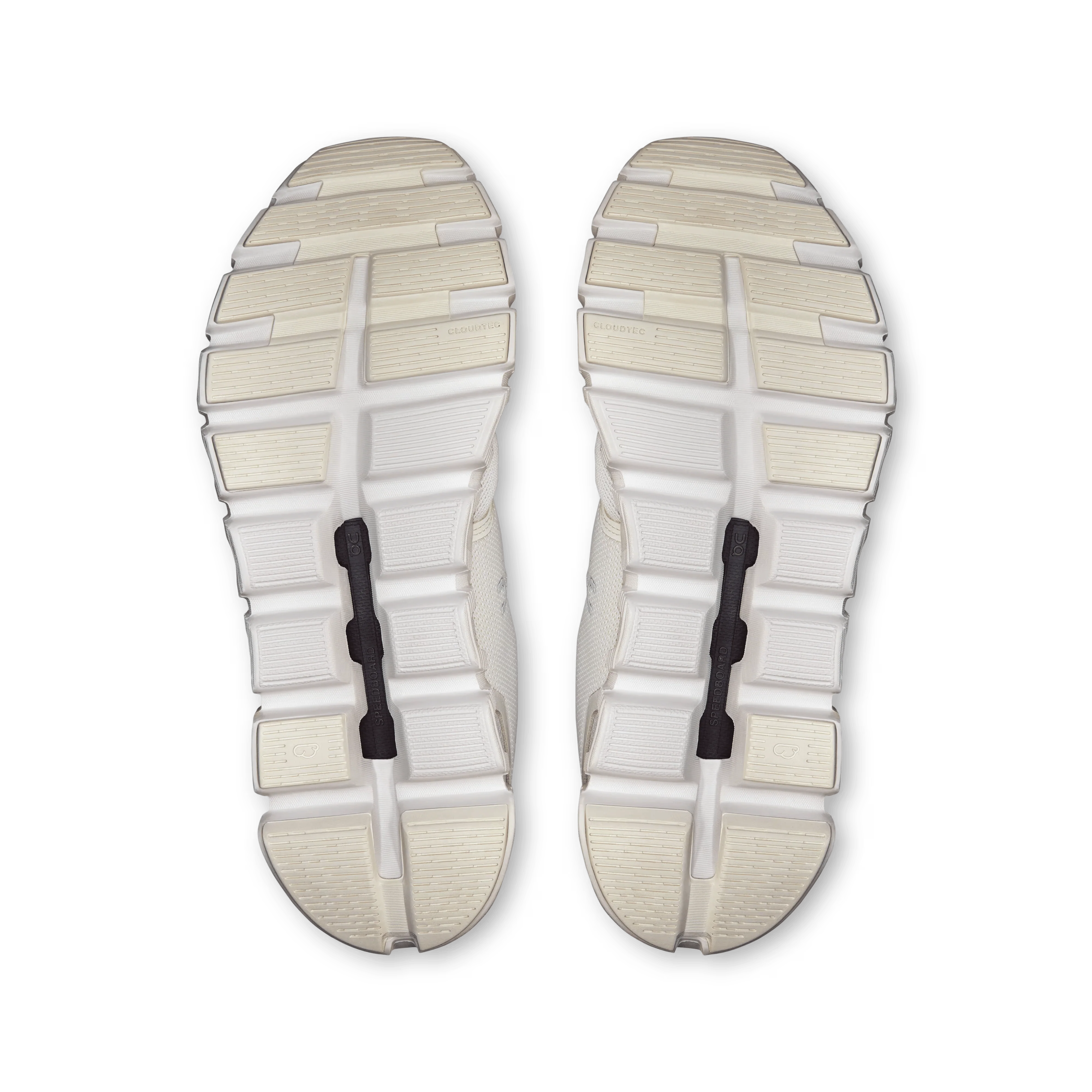 On Cloud Women's Cloud 6 Running Shoes- White/ White - Image 3